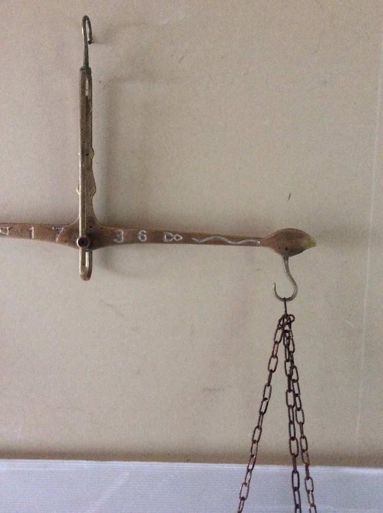 Vintage Decorative Scale