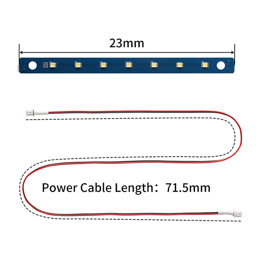 3D Printer LED Light Strip Light Board for FLASHFORGE Adventurer 5M Pro