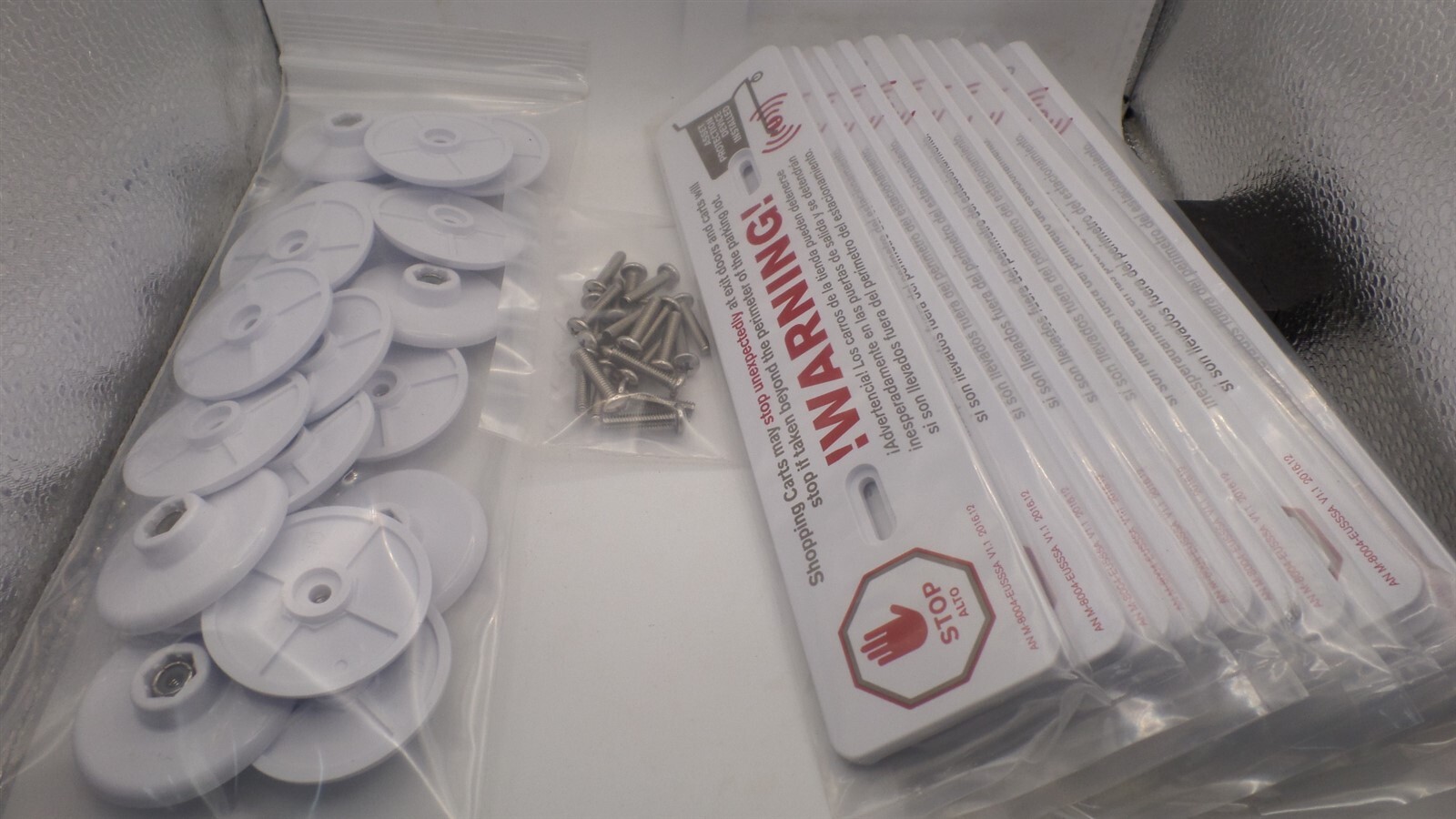 GATEKEEPER SYSTEMS W-9470A 5" REMOTE CONTROL LOCK SHOPPING CART CASTER 10-WHEELS