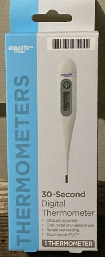 Equate 30-Second Digital 🌡Thermometer 🌡 US 🇺🇸Seller Ships Fast!!🇺🇸