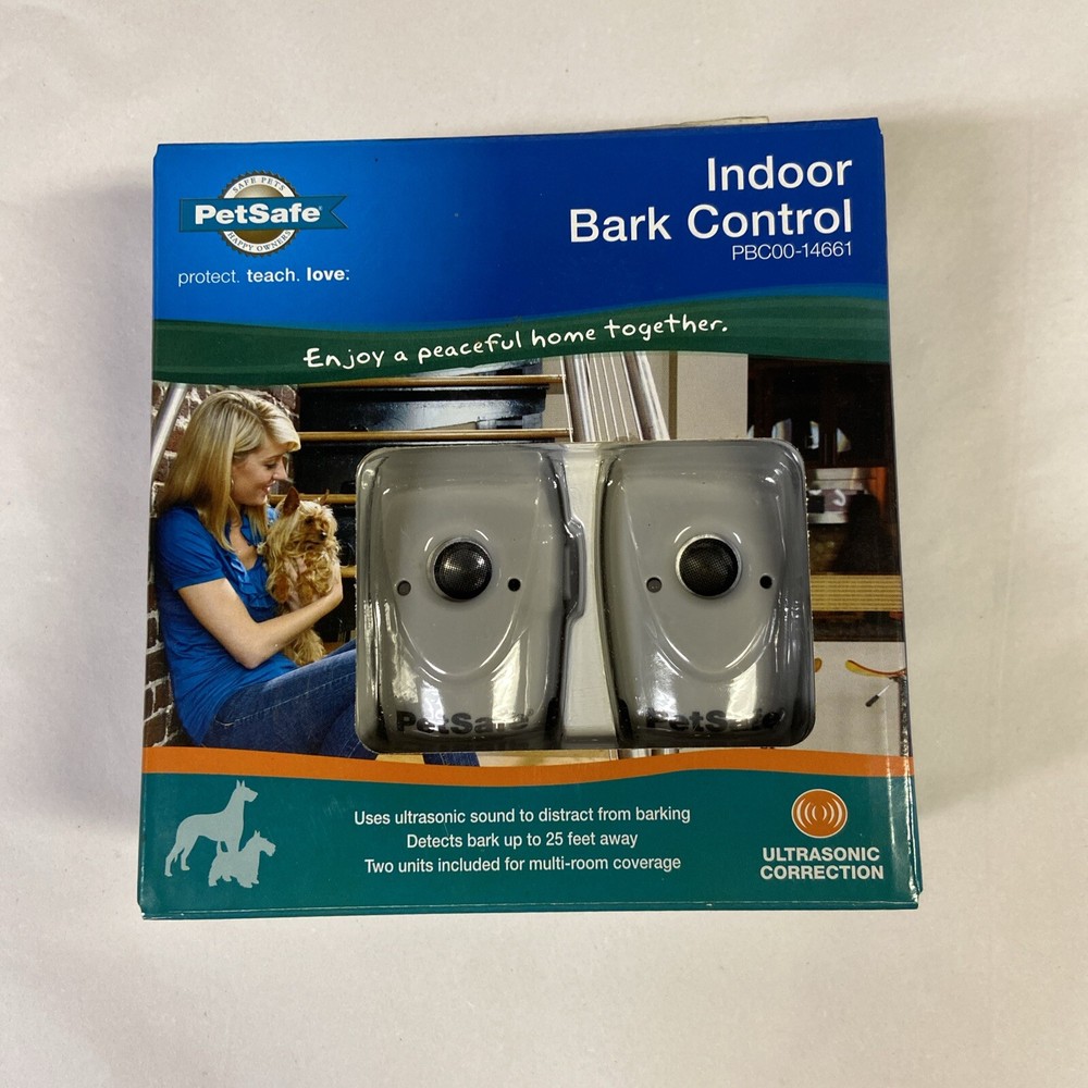 PetSafe Multi-Room Indoor Dog Bark Control, Up to 25 ft Range, Automatic System
