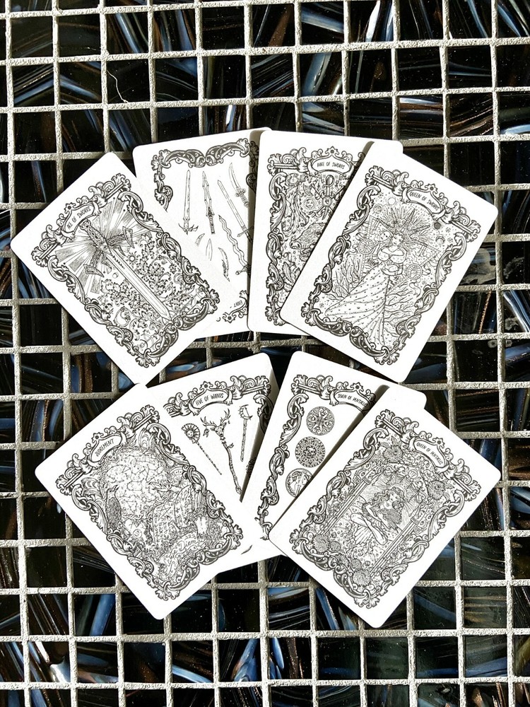 Magic Gate Tarot Deck & Guidebook, full deck, occult imagery, new shrink wrapped