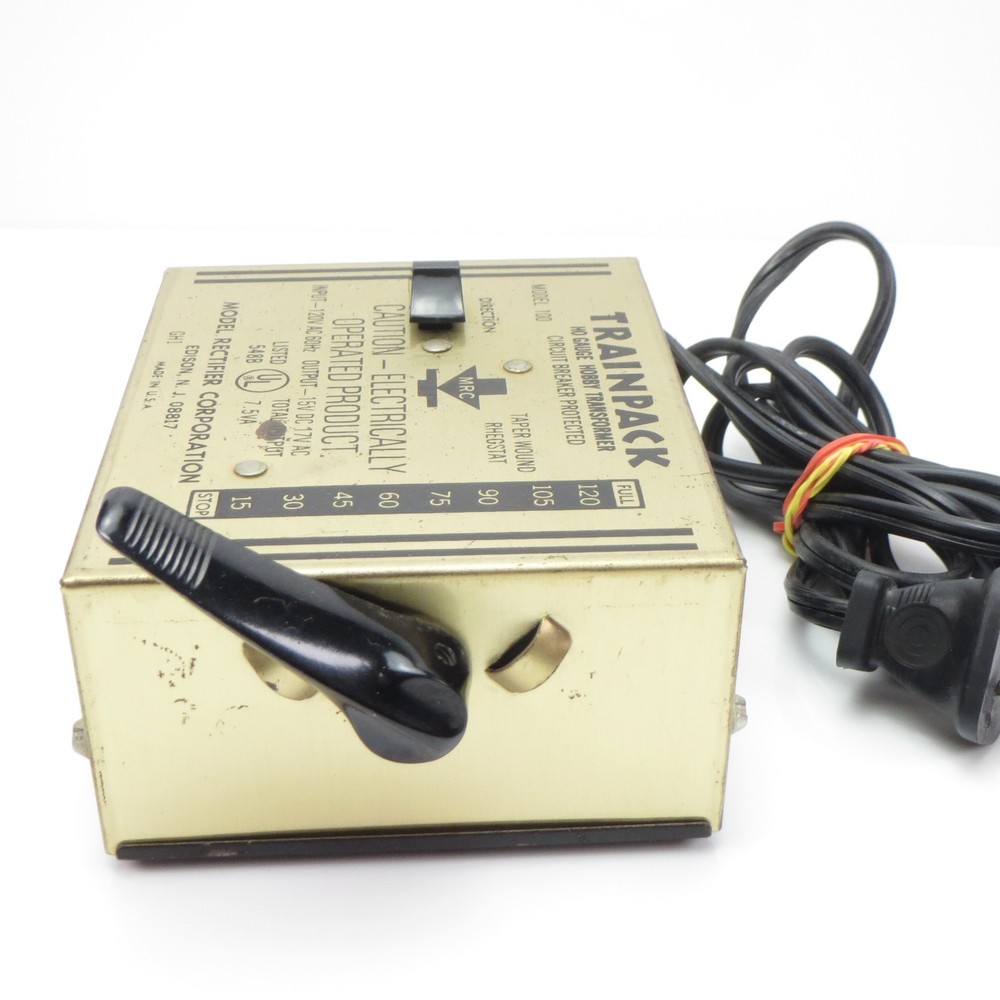 MRC Hobby Transformer Model 100 - HO Scale Train Control Power Supply Tested