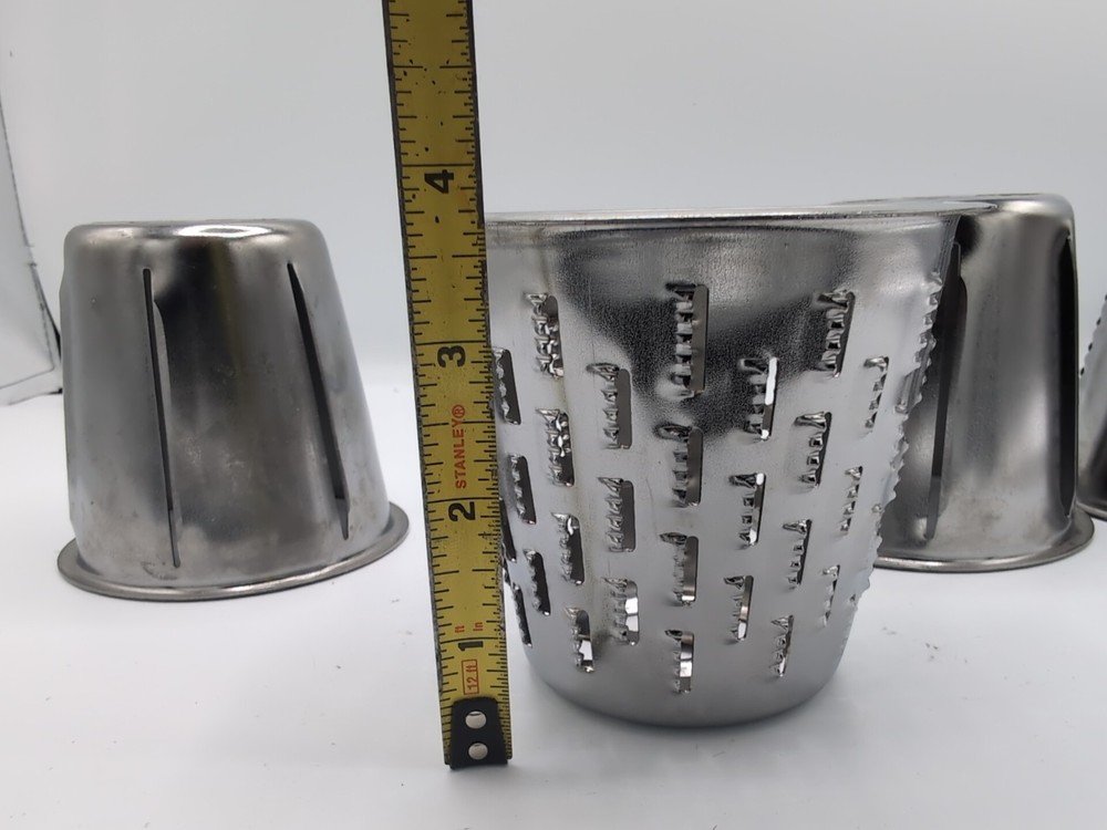 KitchenAid Rotor Slicer Shredder Model RVSA -Replacement 4 Cones