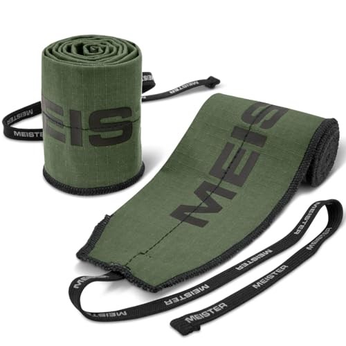 Lockdown Wrist Wraps - Adjustable Non-Stretch Support for Ranger Green