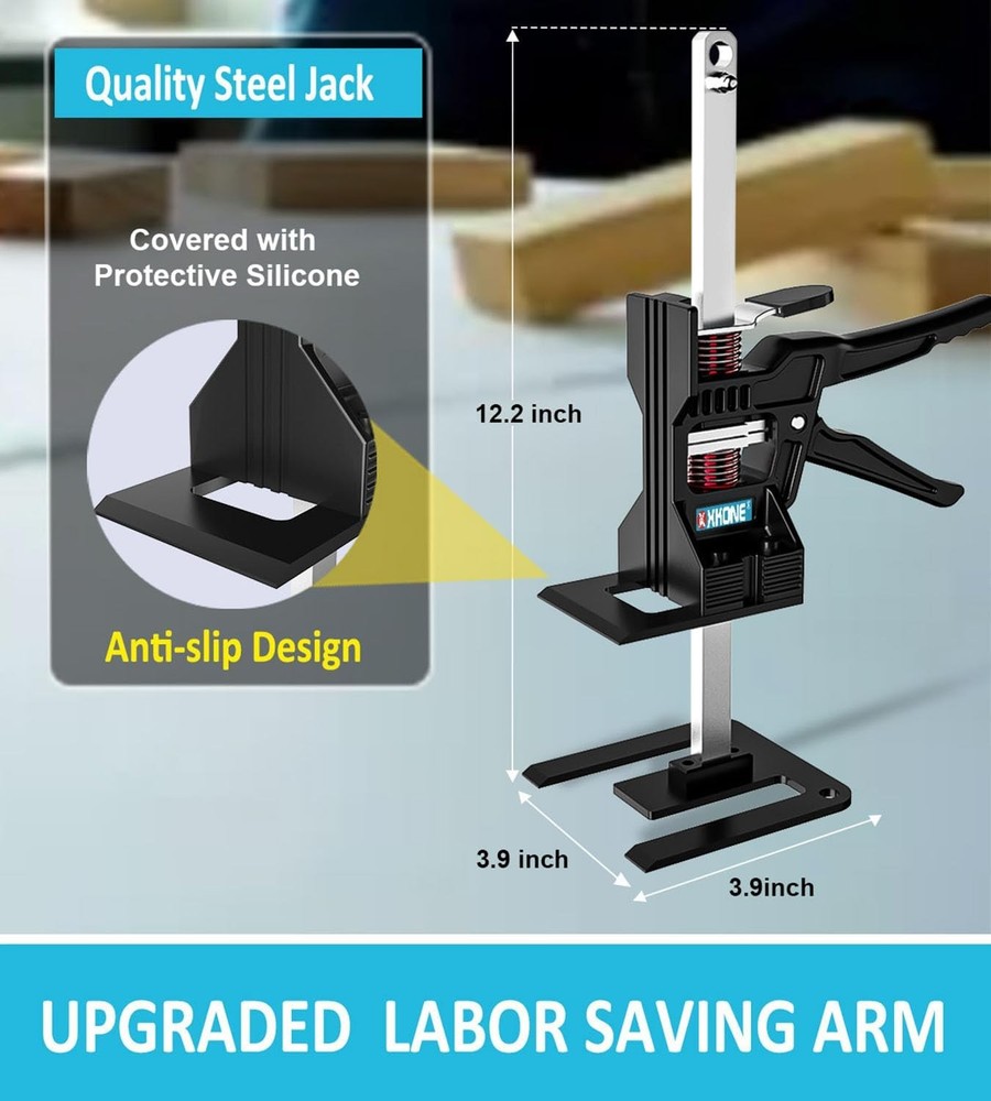 Labor Saving Arm Jack(2 Pcs),Multi-Function Height Adjustment Lifting Device