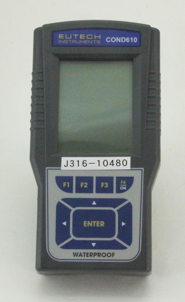 10480 EUTECH INSTRUMENTS WATERPROOF PORTABLE METER COND610