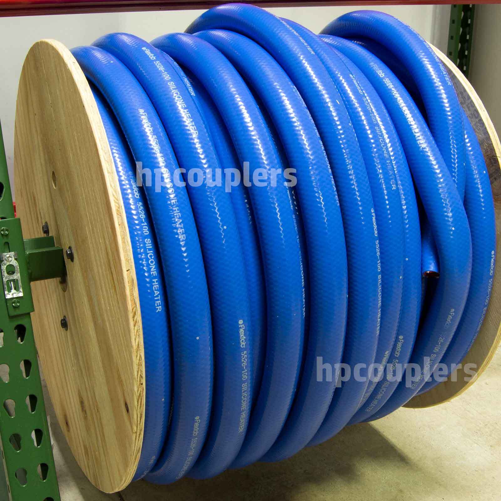 1" ID FlexFab 5526 Blue Silicone Heater Hose 25mm 350F Radiator Coolant 1.00"