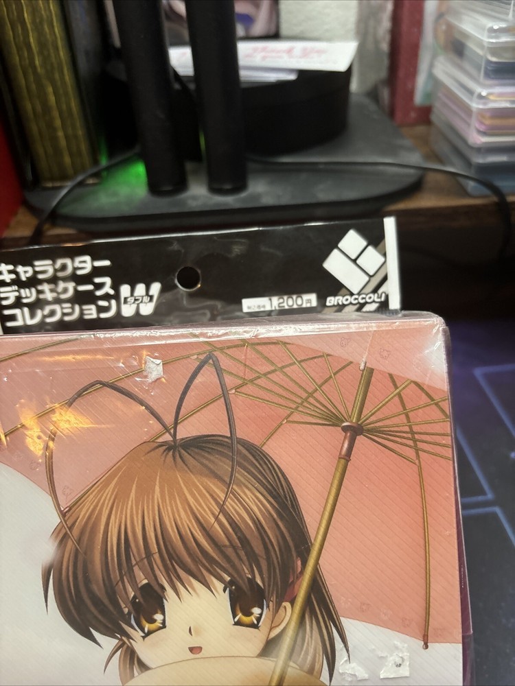 Broccoli character deck case collection Clannad double deckbox new sealed Rare