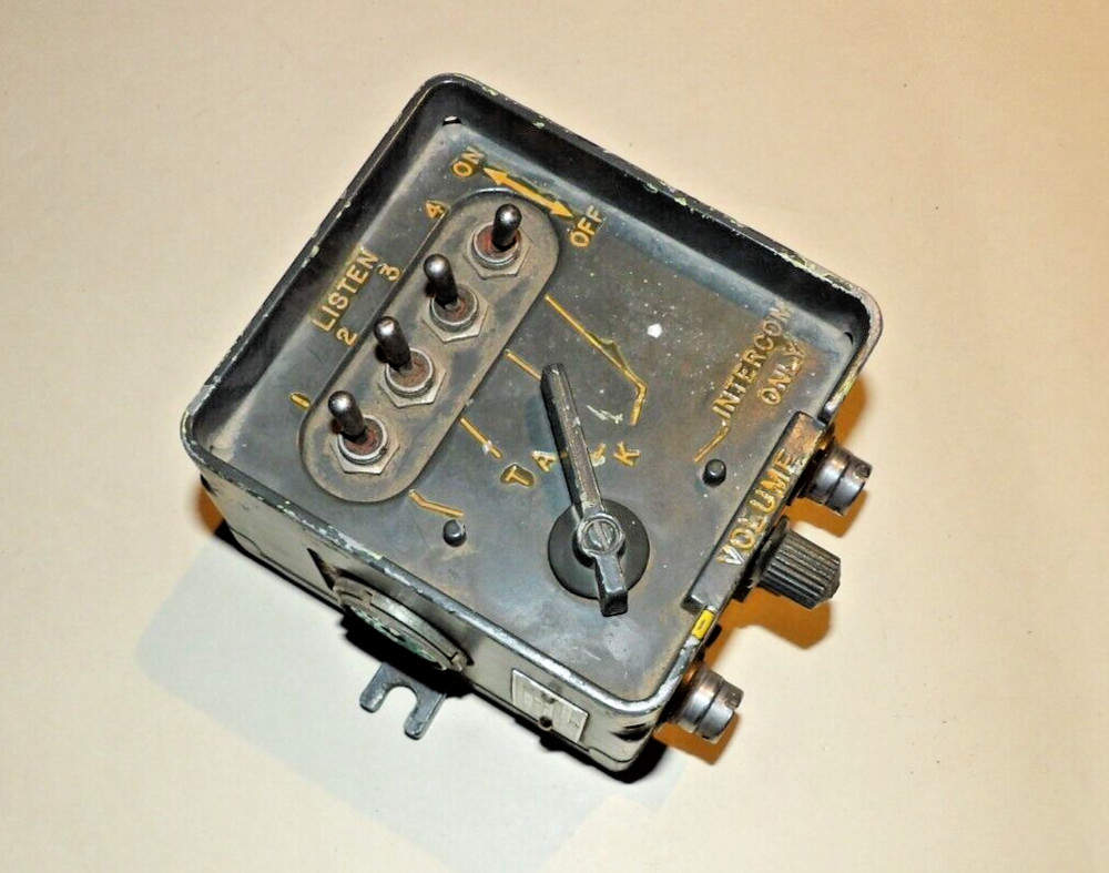 CONTROL INTERCOMMUNICATION UNIT SYSTEM M981 MILITARY VEHICLE INTERCOM