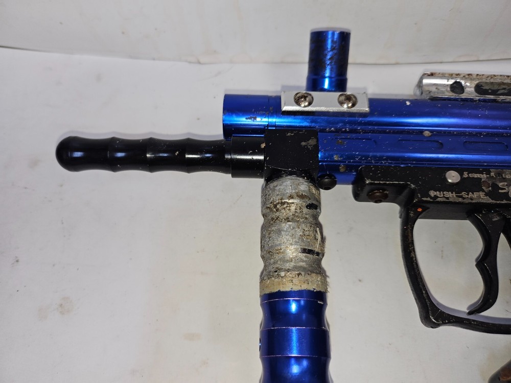 Dye Spyder Paintball Java Edition Semi-Auto .68 Cal Shutter - BLUE