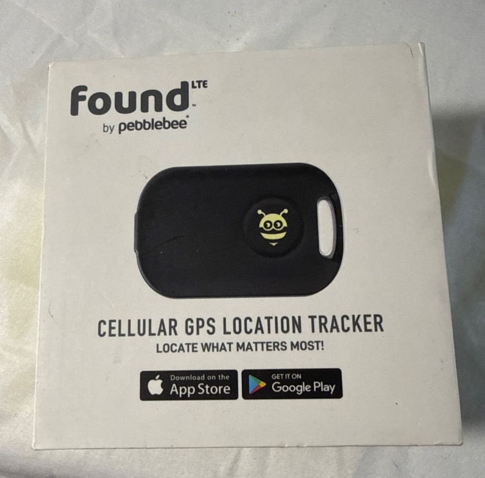 Pebblebee Found LTE Cellular GPS Location Tracker