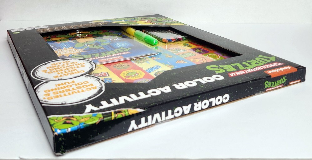 Nickelodeon TMNT Color Activity Set