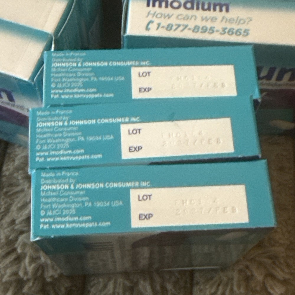 Imodium 2mg Multi-Symptom Relief Caplets - 54 Count Total - 02/27