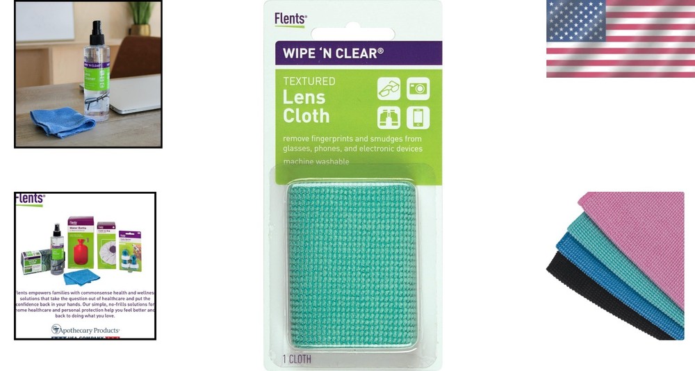 Reusable Microfiber Cleaning Cloth - Textured Design for All Surfaces & Devices
