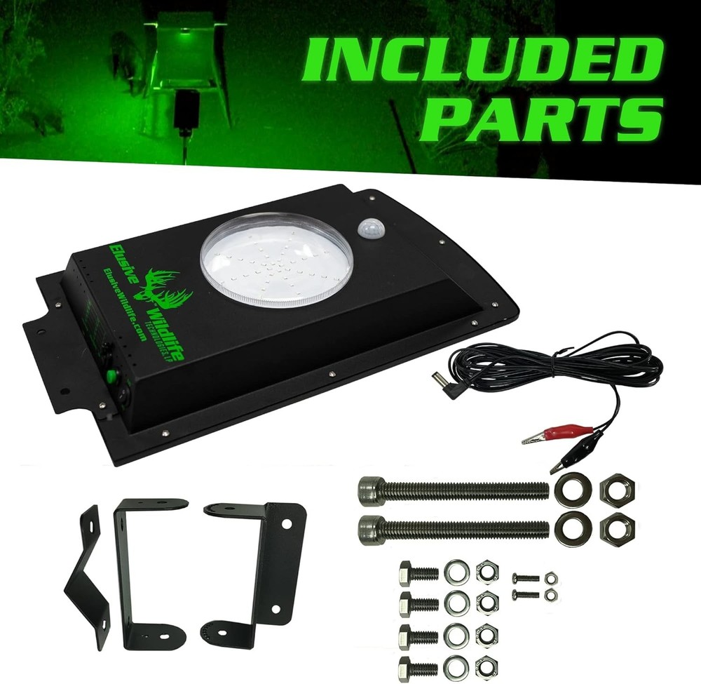 | Kill Light Outfitter Solar-Powered Feeder Light - Night Hog Hunting | Motion-A
