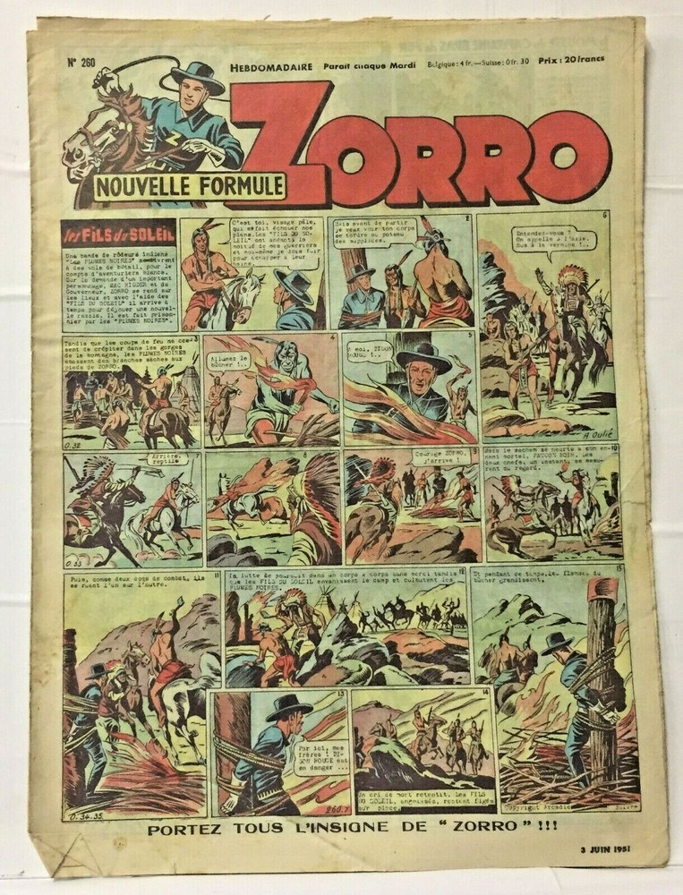 Zorro - 3 June 1951 - No. 260