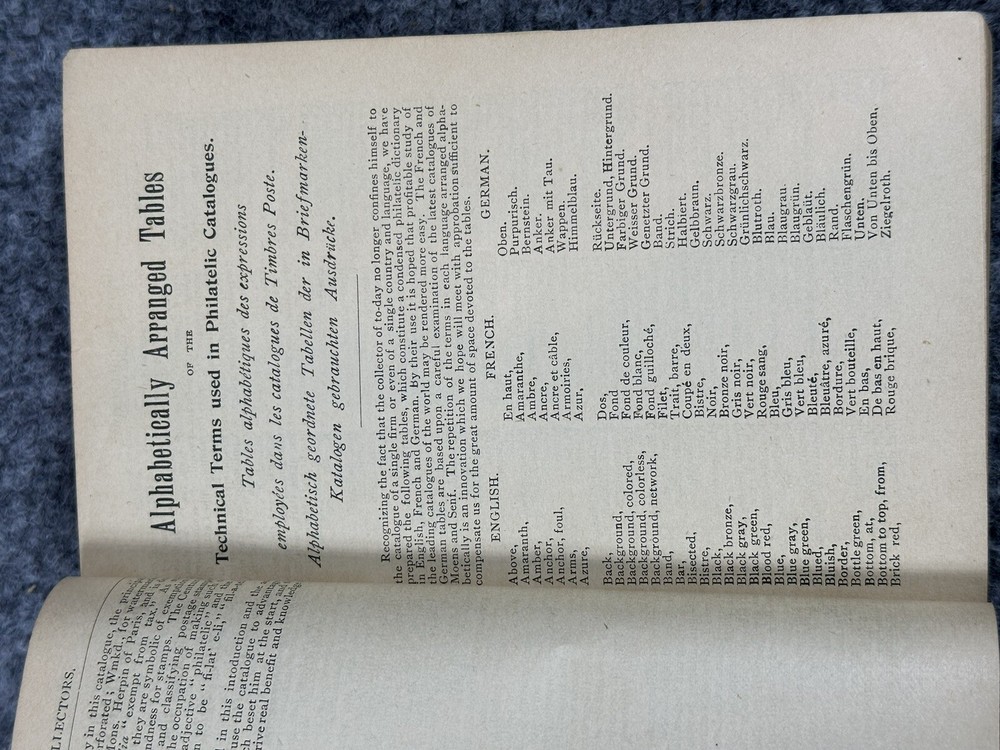 Antique Standard Postage Stamp Catalogue 1896