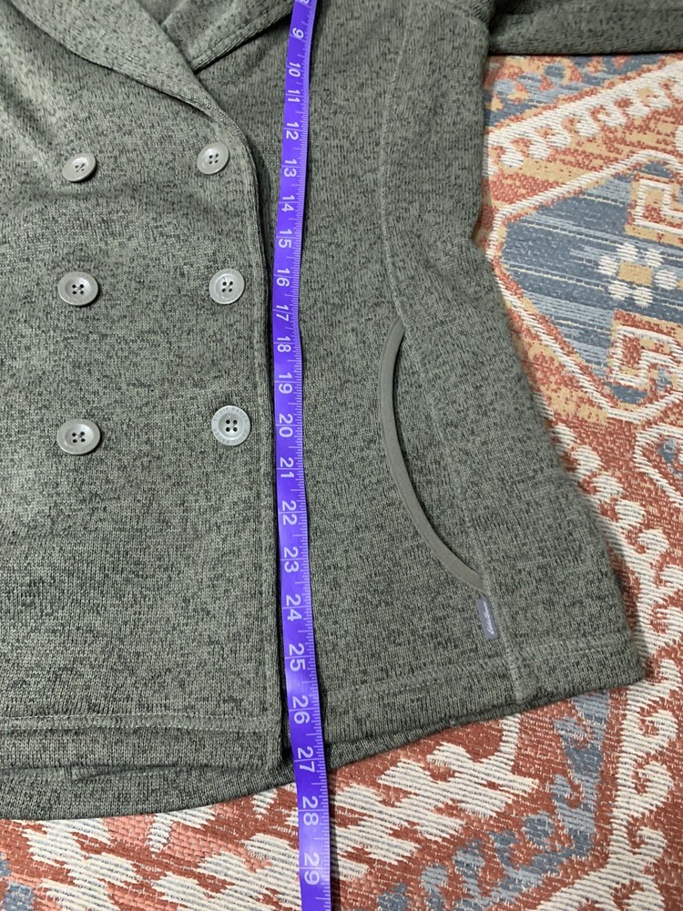 Eddie Bauer Peacoat Sweater Jacket Medium