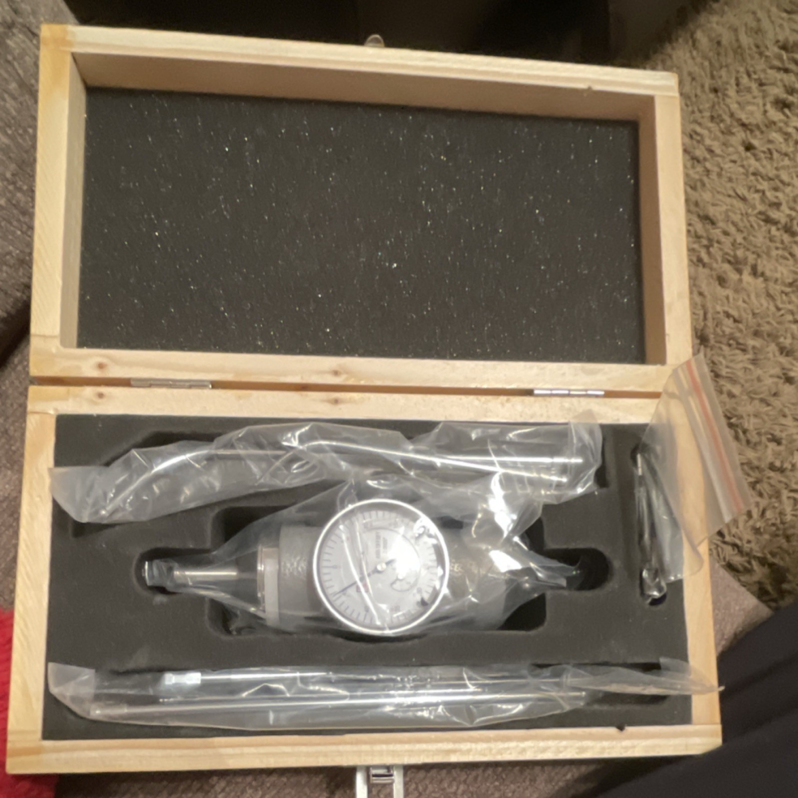 LLDSIMEX Coaxial Centering Indicator Co-AX Precision Milling Machine Test Dial