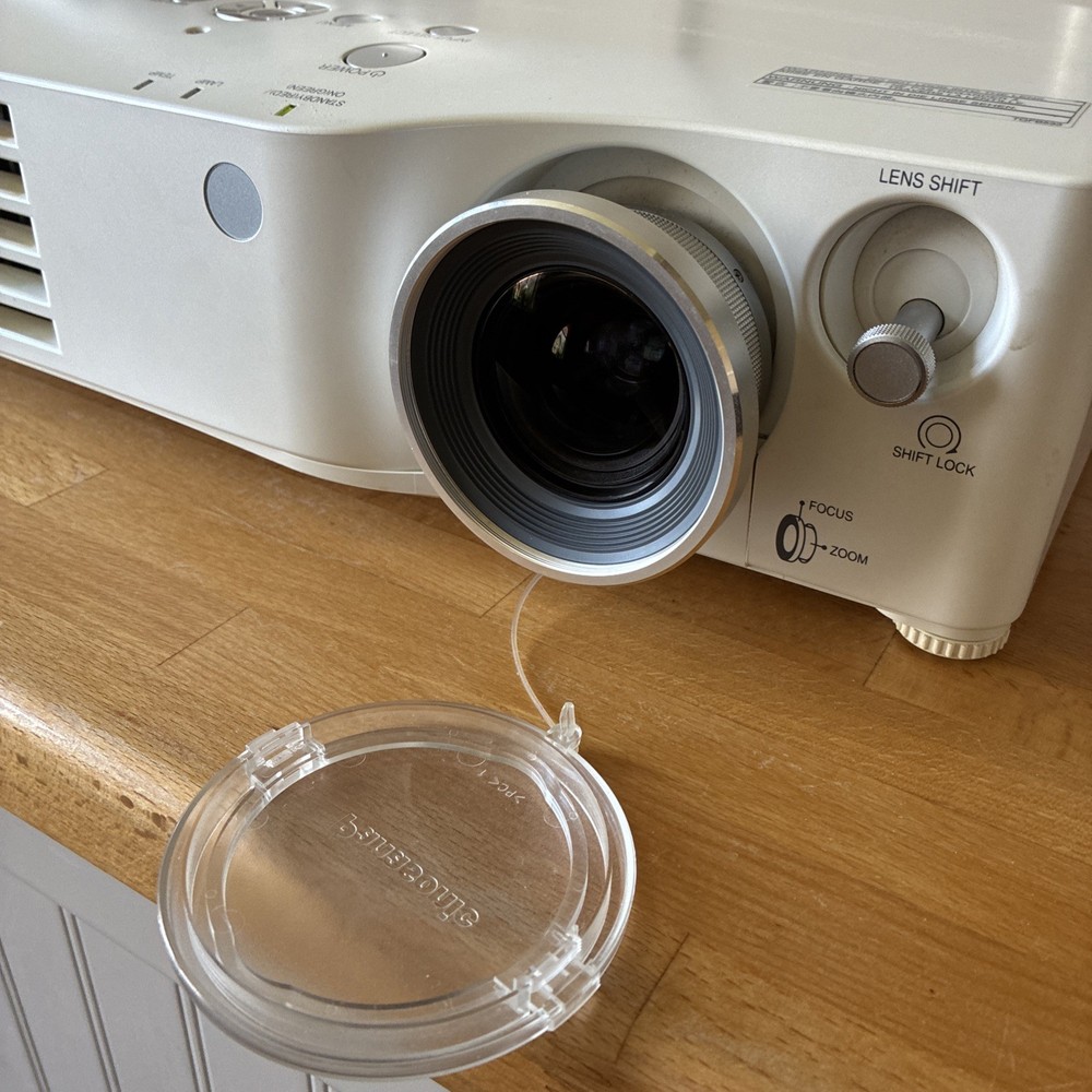 Panasonic LCD Projector PT-AX100E Instructions and remote (Spares & Repairs)