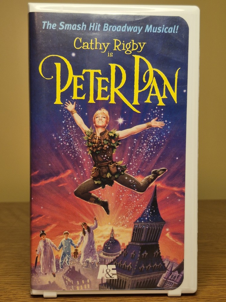 Peter Pan Cathy Rigby VHS 2000 Vintage