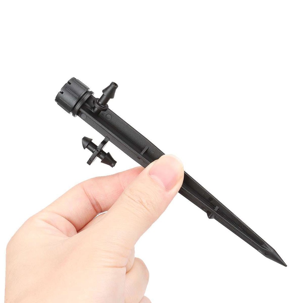 50pcs 360° Irrigation Drippers Drip Emitters Micro Spray Adjustable Sprinkler