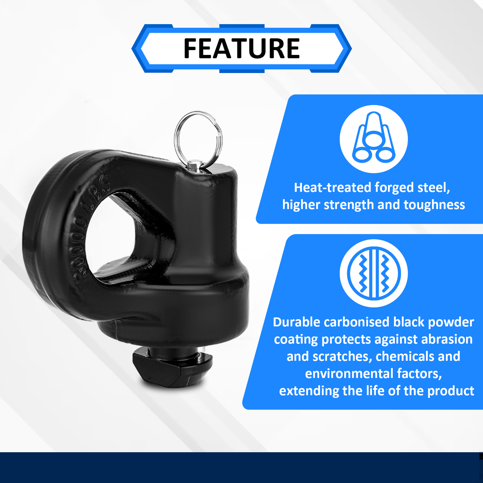 Puck System Gooseneck Hitch Ball Kit , 2-5/16" for 16-24 Silverado 2500HD/3500HD