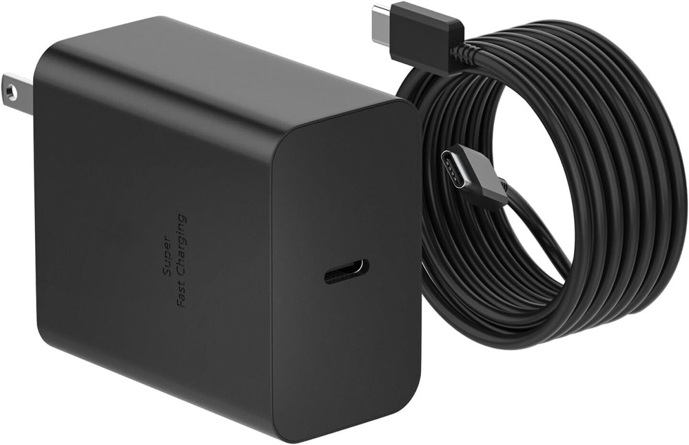 Cargador De Pared Super Rapido 45W USB Tipo C Para Samsung Galaxy