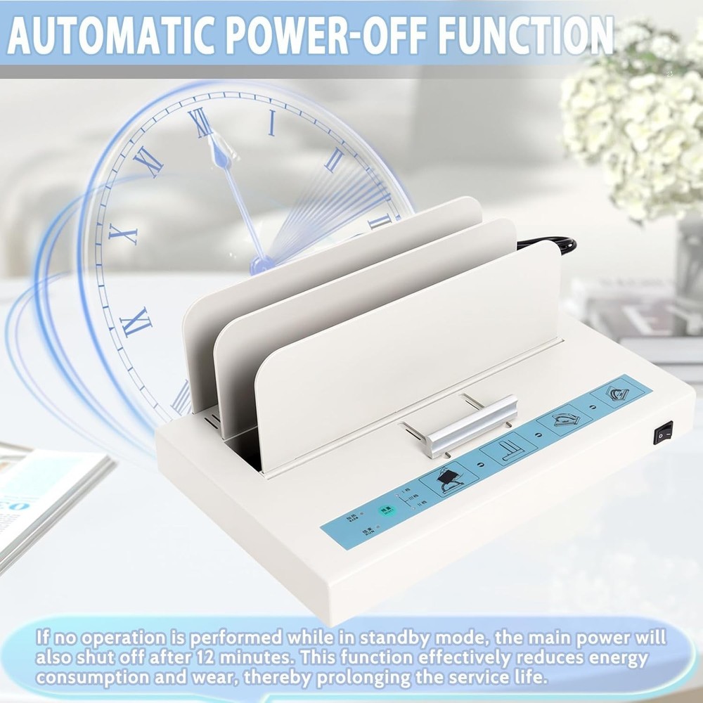 User-Friendly Thermal Binding Machine: Reliable 500 Sheet Binder for Any Project