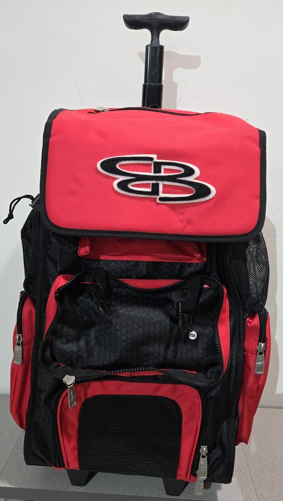 Boombah Rolling Superpack Red Black *missing Front Flap *