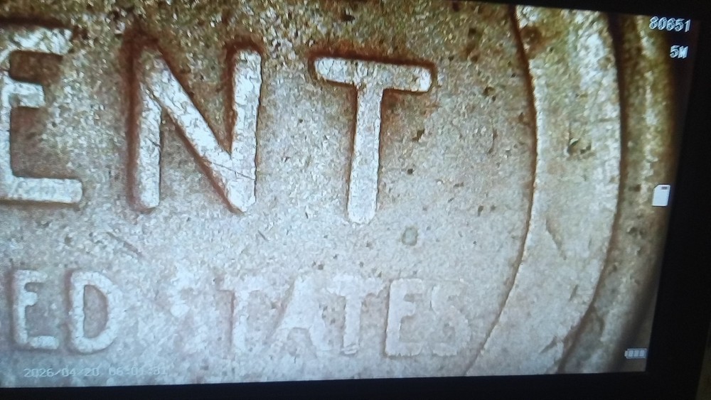 1923 S Lincoln Cent Wheat Cent Error Lamination