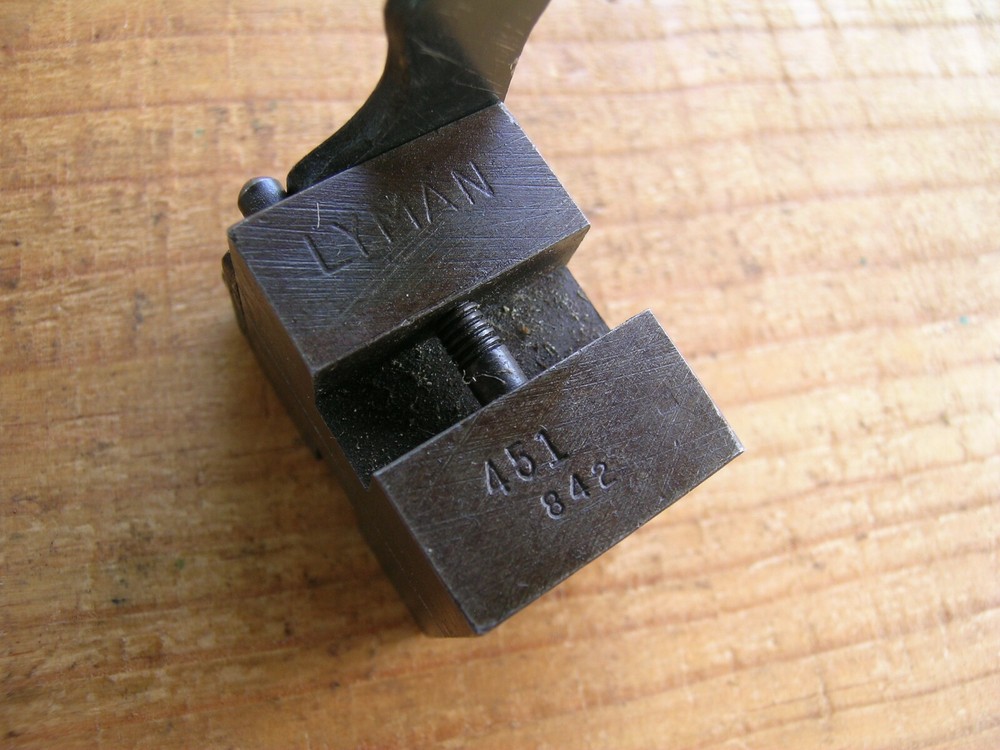 Lyman 1 Cavity Mould Mold .451 Round Ball for Muzzleloader