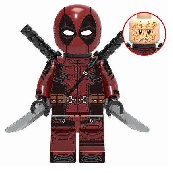 Deadpool & Wolverine Lego inspired MCU with Swords