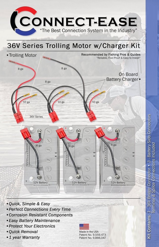 CONNECT EASE 36 VOLT SERIES TROLLING M- RCE36VBCHK