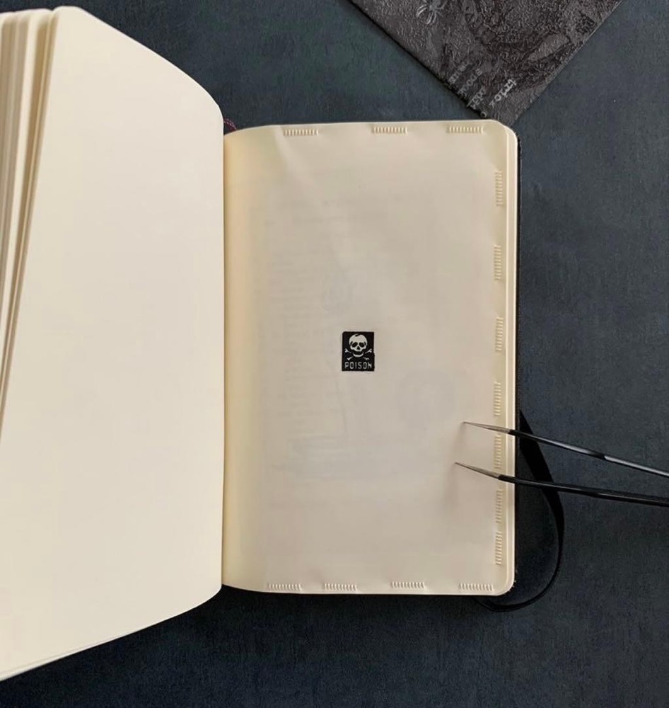 Moleskine Skull Design Note