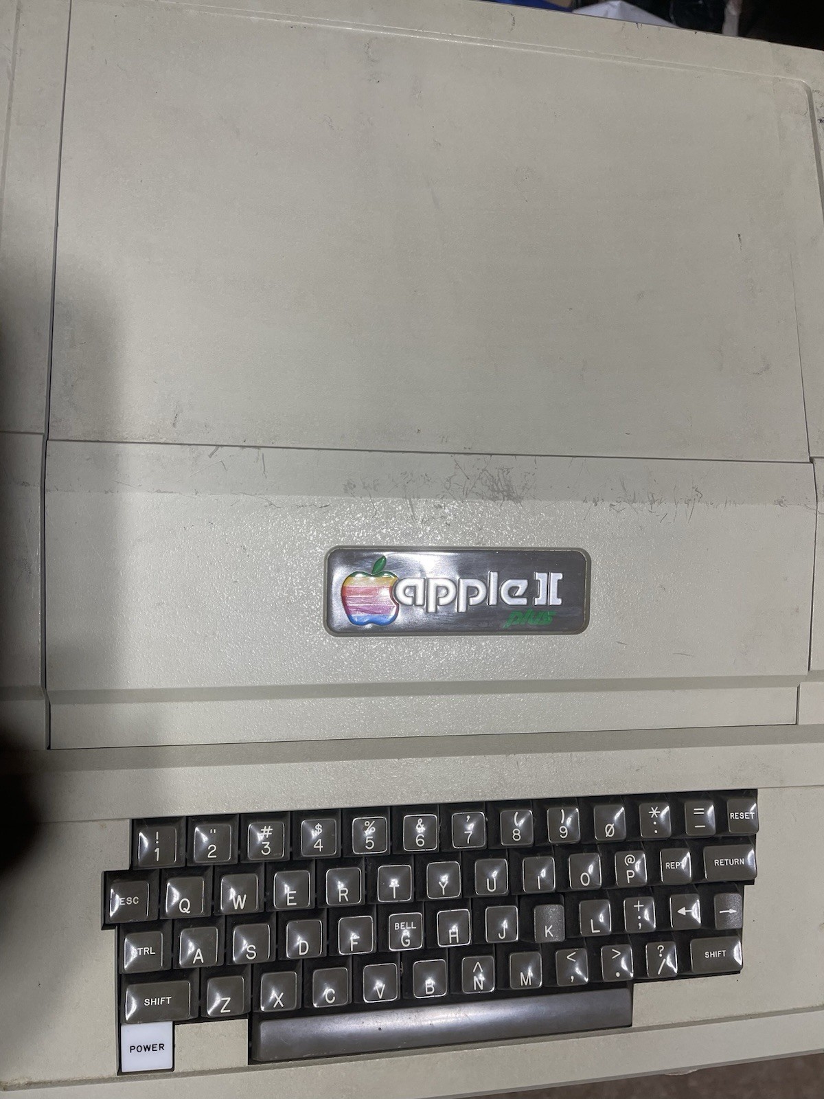 Vintage Apple II Plus A2S1048 Made In USA