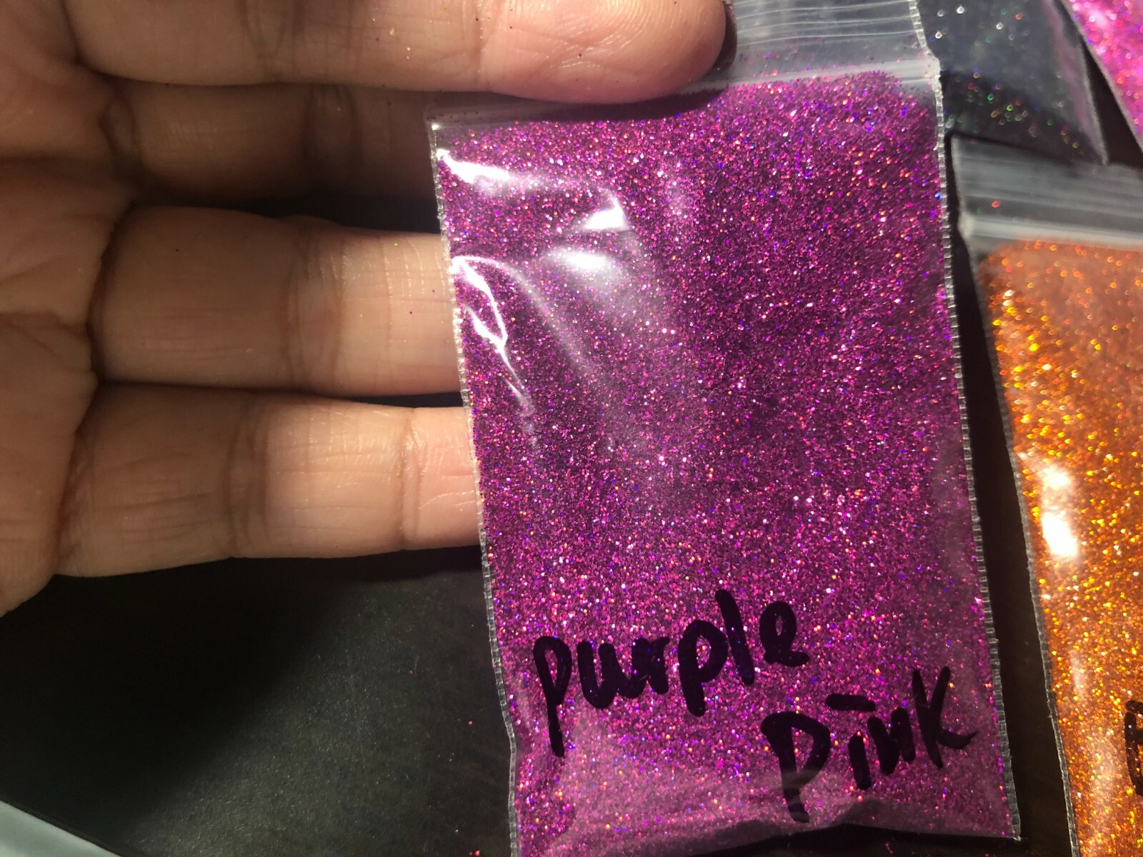 0.2MM Holographic Hexagon fine glitter You Choose Color Nail Art USA