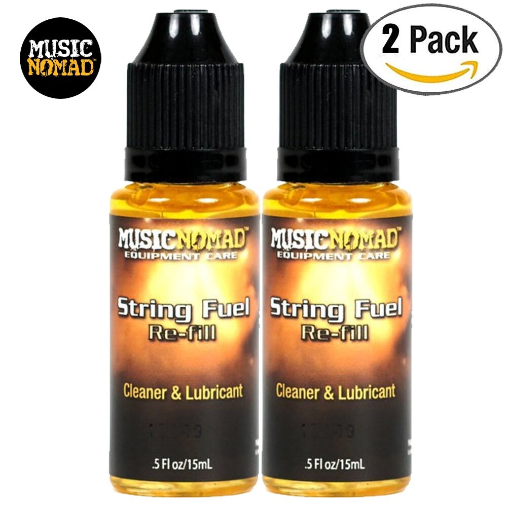2-PACK Music Nomad MN120 String Fuel Refill For String Fuel Applicator 0.5 oz