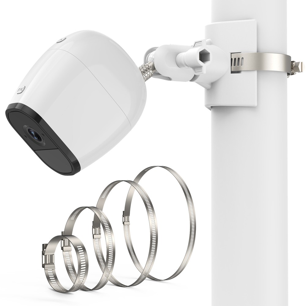 Pole Mount for Arlo Camera Arlo Pro 360°Adjustable Railing Bracket Clip Holder