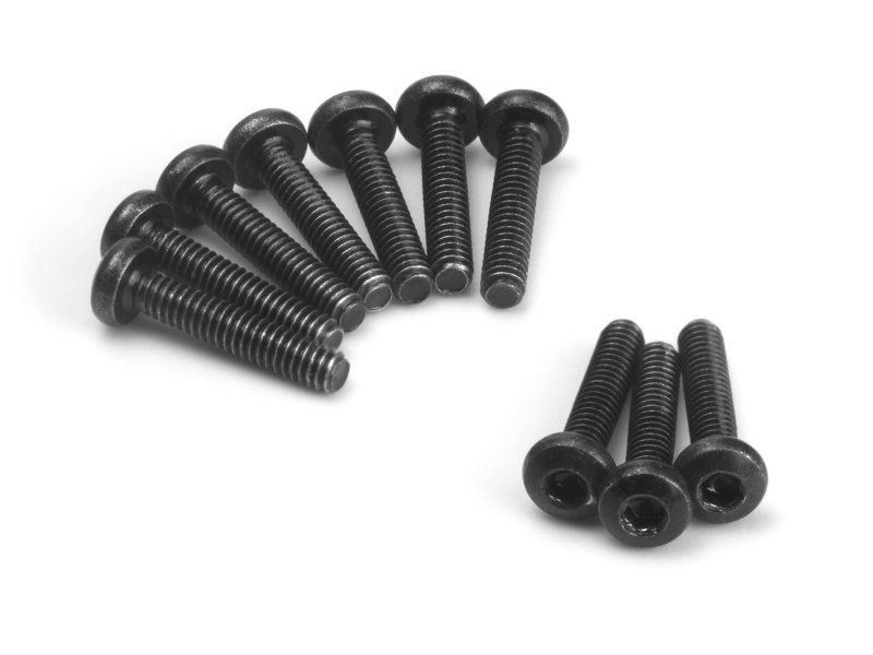 HPI Racing - Button Head Screw M2x10mm (Hex Socket/10pcs)