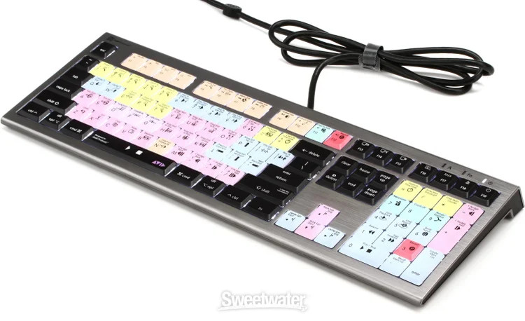 LogicKeyboard ASTRA2 Backlit Keyboard for Avid Pro Tools - Mac