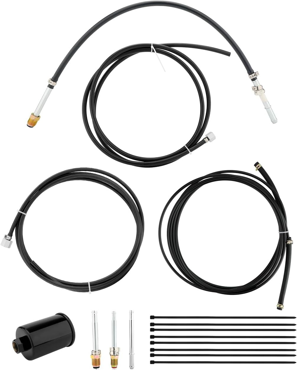 Fuel Line Kit Complete Nylon for 1988-1997 GM Chevy C1500 C2500 C3500 Trucks
