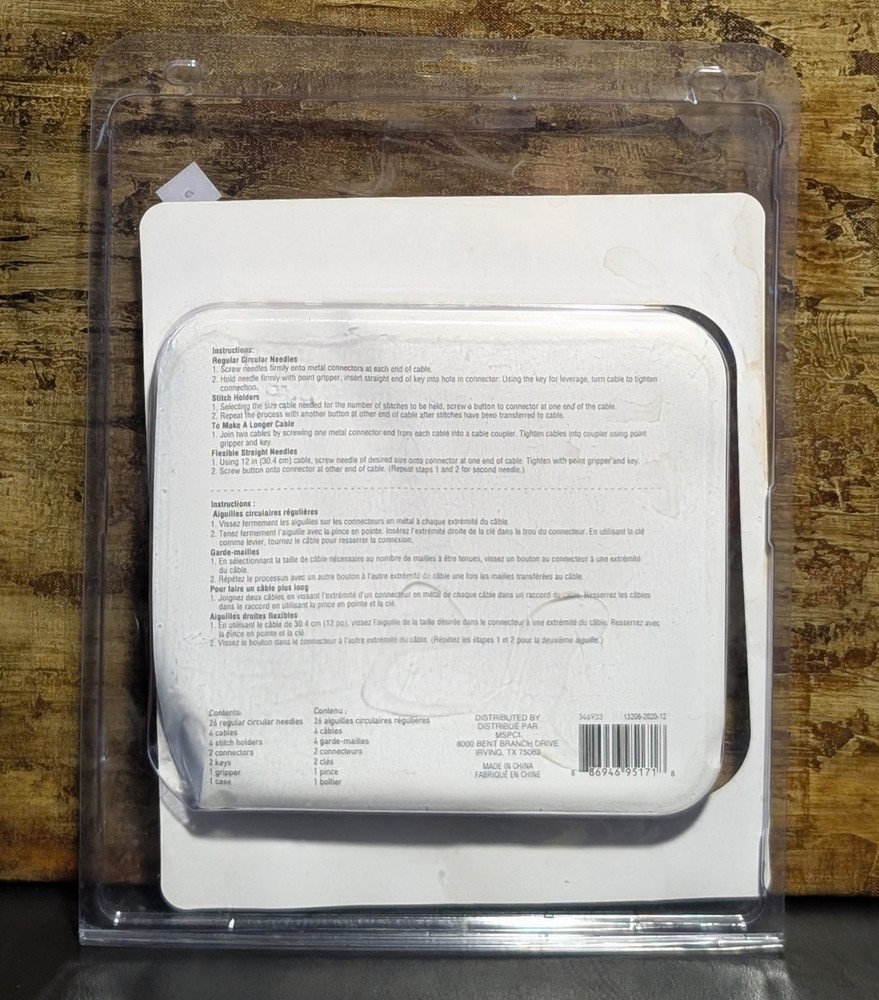 Loops & Threads Interchangeable Knitting Needle 40 pc Set - NEW