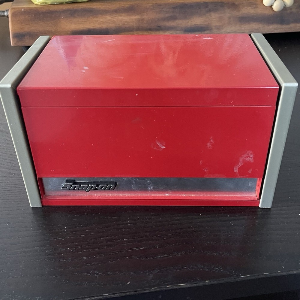 Snap-On Mini Red Tool Box Top Chest