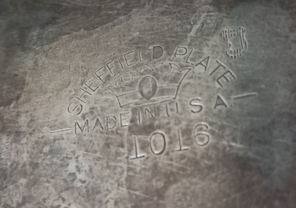 Sheffield Silver Co Tipping Water Pitcher 1016