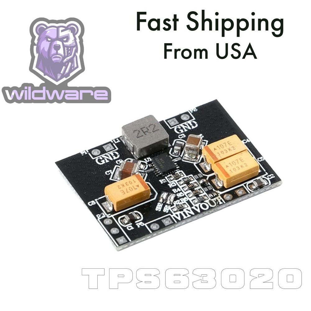 TPS63020 5V Power Module - High-Efficiency Step-Down Converter for Portable Elec