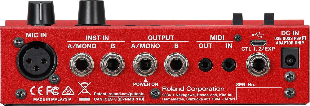 Boss RC-500 Loop Station Looper Effects Pedal