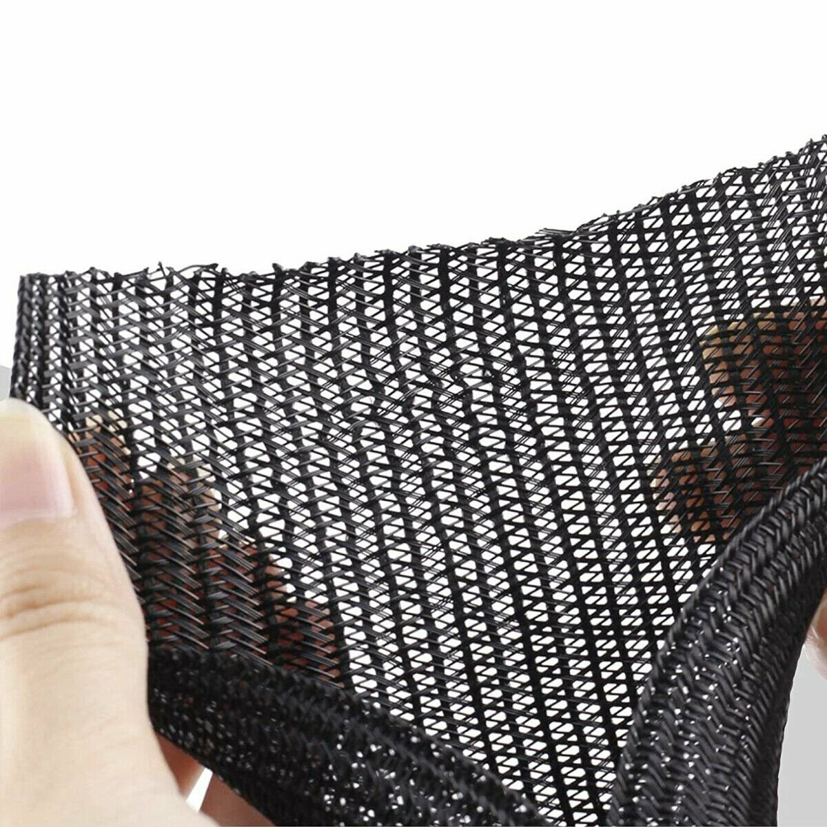 50FT 100FT Expandable Braided Cable Sleeve Sheathing Harness Wire Loom Conduit