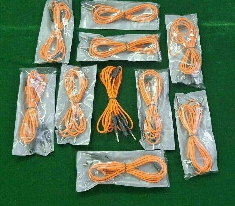 10pc Laparoscopic Bipolar Cable Laparoscopy Endoscopy Best Instruments
